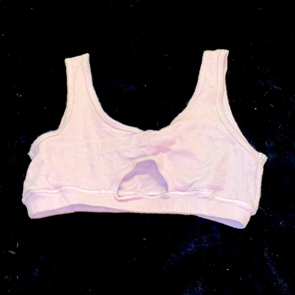 Pink bralette